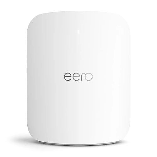 Eero Pro Max Wi-Fi 7 Tri-Band Router High Speed 10GbE Ports
White eero device on a white background