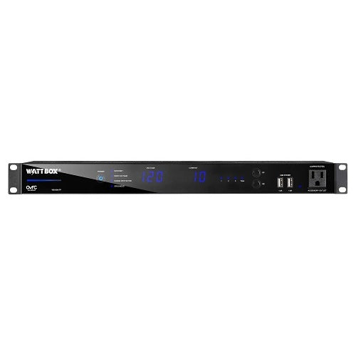 WattBox WB-800-FP 800 Series Faceplate for Rack Mount Power Monitoring main front view