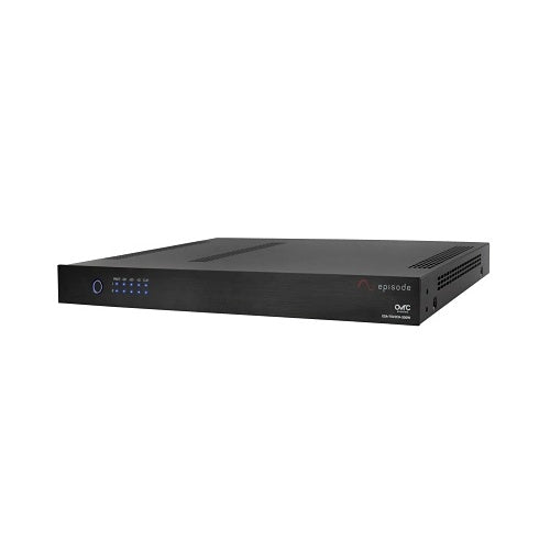 Episode ESA-70V2CH-300W 70V IP Amplifier 300W 2-Channel
Black electronic device with 'episode' branding on a white background