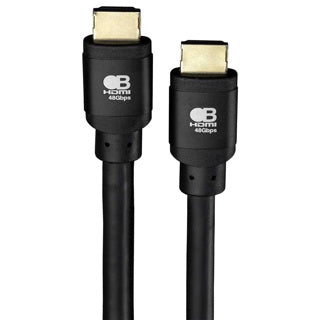 AVPro BT-10KUHD-040 4 M 10K 48Gbps HDMI Cable
HDMI cable with black connectors on a white background