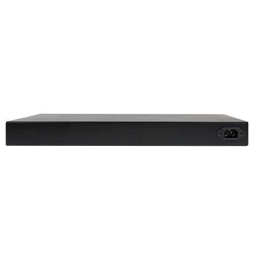 Araknis Networks AN-320-SW-F-16-POE 16-Port Gigabit PoE+ Switch
Black electronic device on a white background