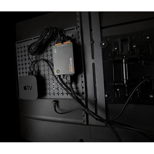 WattBox WB-150-IPW-1B-2 Wi-Fi Smart 2-Outlets IP Power Strip Connected to Apple TV