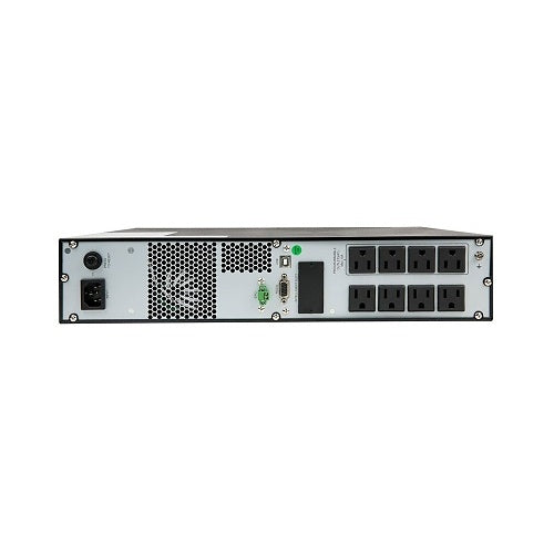 WattBox WB-UPS-1100-8 Smart 8-Outlet 1100VA Backup Power UPS Back View