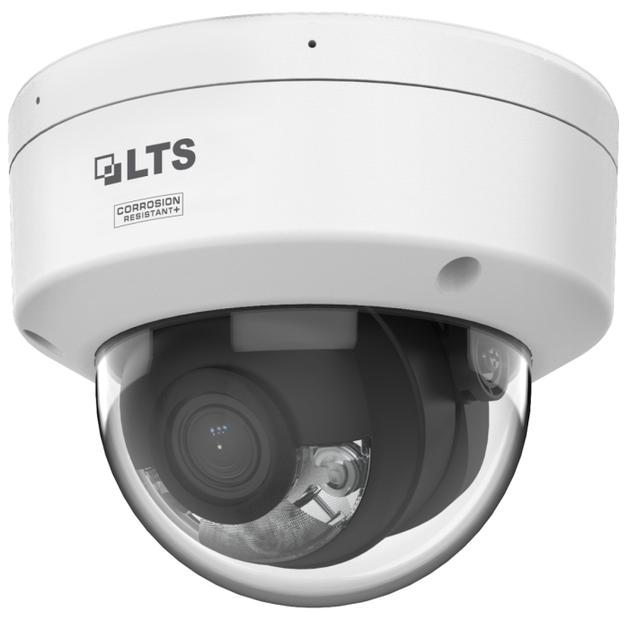 LTS LTCMIP7CD42WI-28AISP 4MP AI Color Night Vision Dome Camera Right Side View