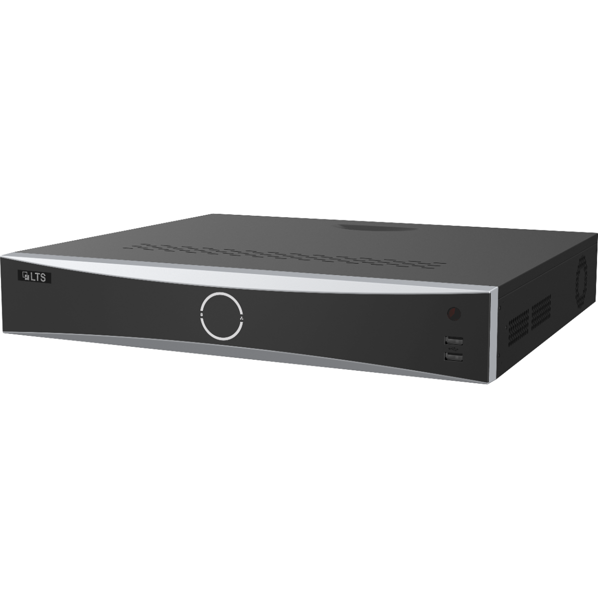 LTS Platinum LTN8932D-N Smart AI VCA 4K NVR 32-Channel Recorder
Black electronic device with a brand logo on a white background